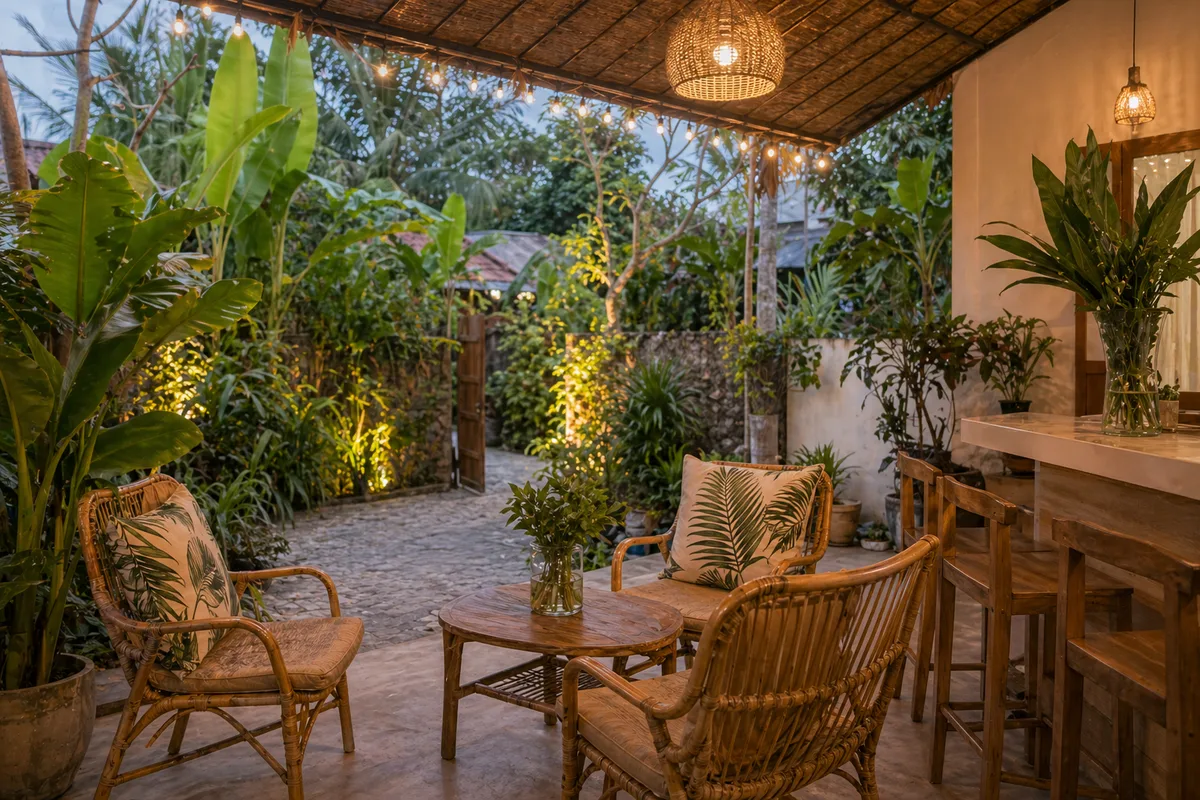Outdoor Lounge at Phu Quoc Homestay